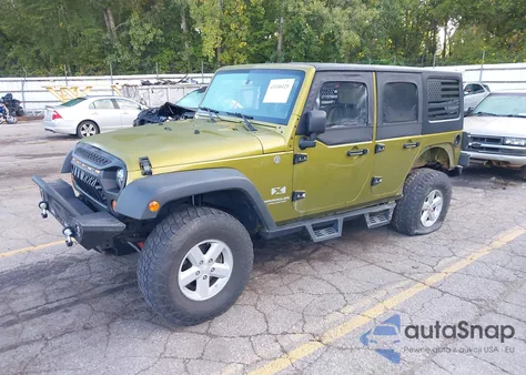 2007 Jeep Wrangler Unlimited X z USA, uszkodzony, nr VIN 1J4GA39137L158134